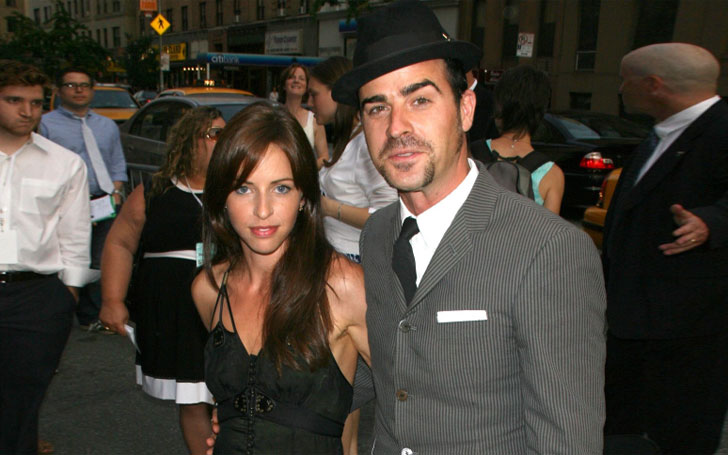 Heidi Bivens and Justin Theroux