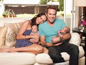 Mark McGrath and his wife