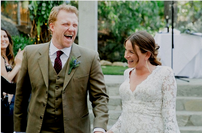 Kevin McKidd and Arielle Goldrath